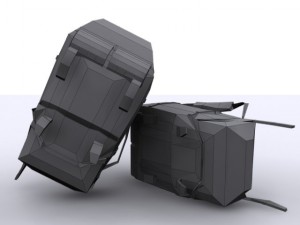 low poly character in max 2010 3D 模型