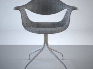 nelson swag leg herman miller chair max 2011 Modèle 3D