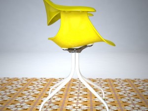 nelson swag leg herman miller chair max 2011 Modèle 3D
