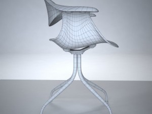 nelson swag leg herman miller chair max 2011 Modèle 3D