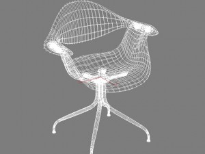 nelson swag leg herman miller chair max 2011 Modèle 3D
