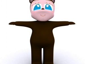 bear kid max 2010 3D मॉडल