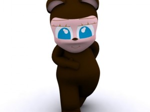 bear kid max 2010 Model 3D