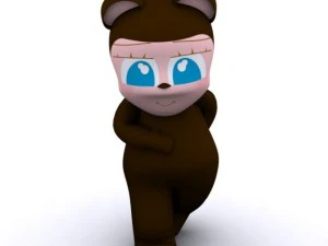 bear kid max 2010 3D Model