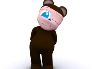 bear kid max 2010 Model 3D
