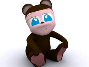 bear kid max 2010 Model 3D