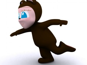 bear kid max 2010 Model 3D