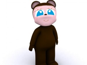 bear kid max 2010 Model 3D