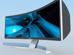 nec crv43 lcd display max 2011 Modelo 3D