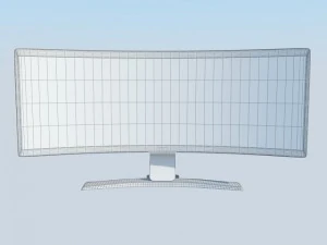 nec crv43 lcd display max 2011 3D Model