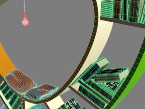 bookshelf modern max 2011 3D मॉडल