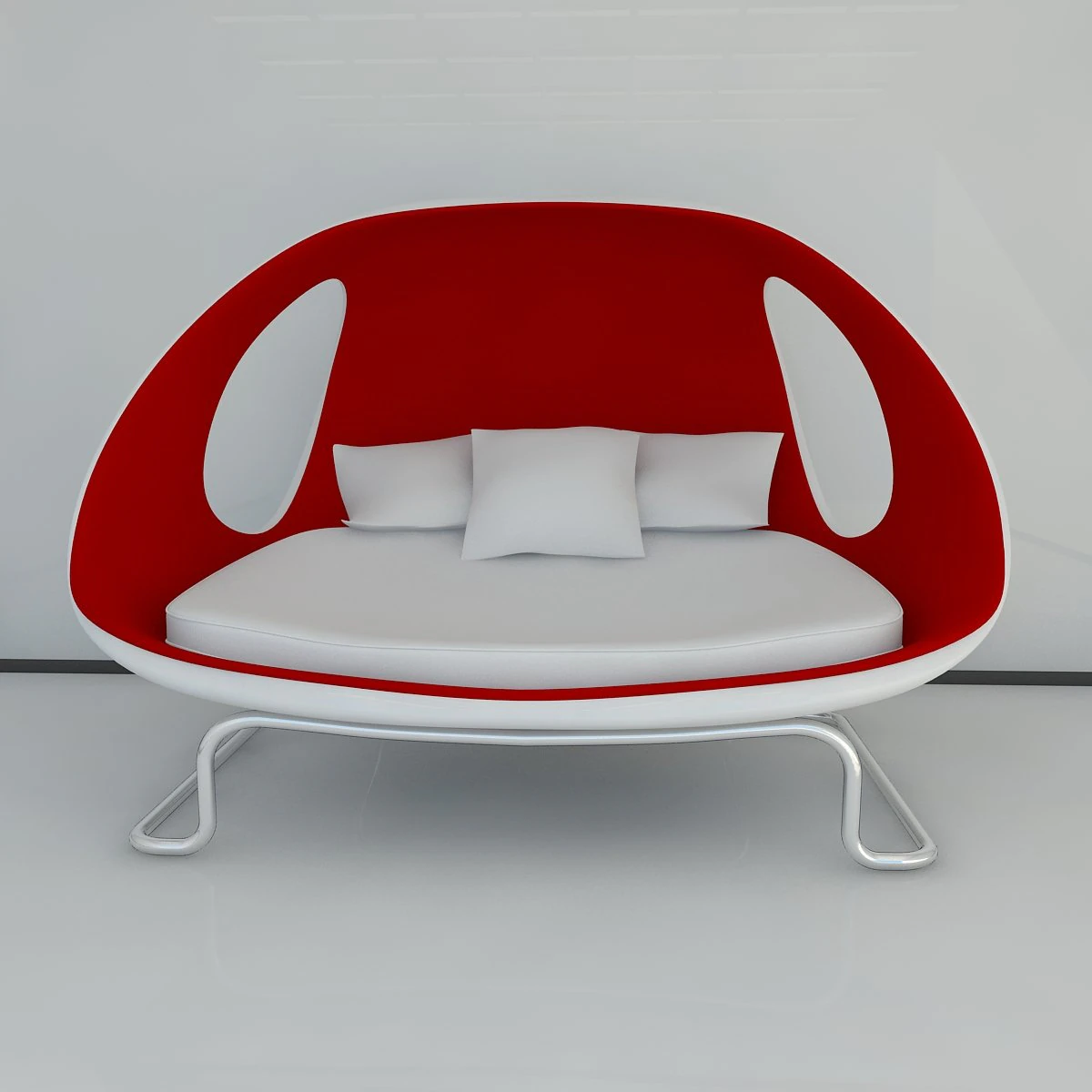 modern sofa gefeva max 2011 3D Model .c4d .max .obj .3ds .fbx .stl .blend