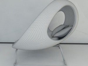 modern sofa gefeva max 2011 Modèle 3D