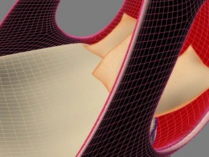 modern sofa gefeva max 2011 3D Model