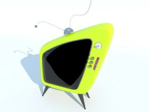 kresk&oacute;wka telewizyjna max 2011 Model 3D
