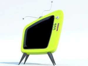 tv cartoon max 2011 3D Model