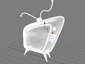 tv cartoon max 2011 3D Model