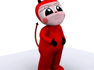 demon kid max 2010 3D Model