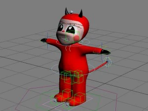 demon kid max 2010 3D Model