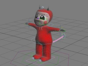 demon kid max 2010 3D Model