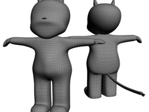 demon kid max 2010 3D Model