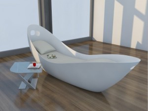 sofa chaise lounge max 2011 Modelo 3D