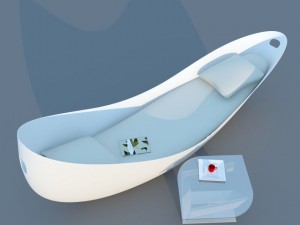 sofa chaise lounge max 2011 Modelo 3D