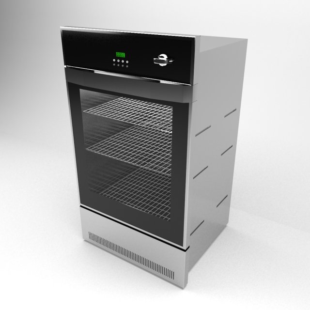 oven max 2011 3D Модель .c4d .max .obj .3ds .fbx .stl .blend 