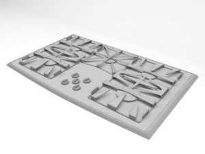 stove 3Dモデル