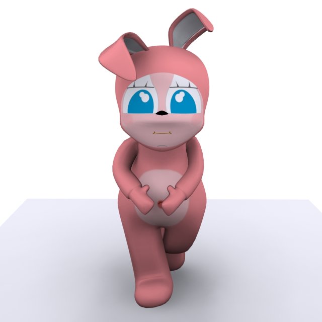 bunny kid character max 2010 Modelo 3D .c4d .max .obj .3ds .fbx .stl .blend 