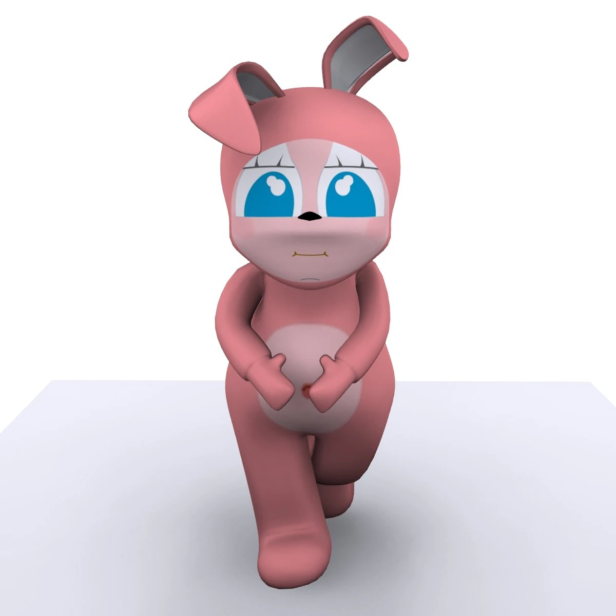 bunny kid character max 2010 3D Model .c4d .max .obj .3ds .fbx .stl .blend 