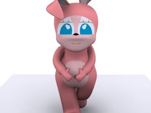 bunny kid character max 2010 3D Model