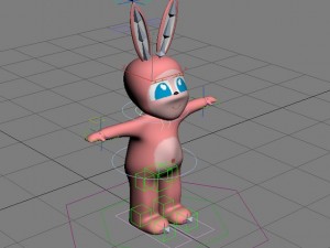 bunny kid character max 2010 Modelo 3D
