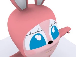 bunny kid character max 2010 3D Model