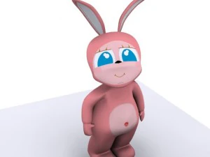 bunny kid character max 2010 3D Model