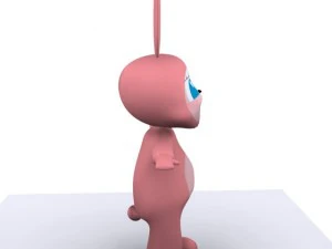 bunny kid character max 2010 3D Model
