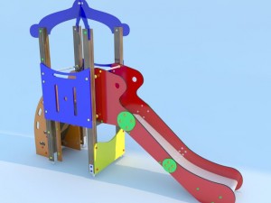 play ground fun tower baby max 2011 Modelo 3D