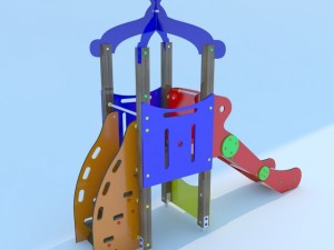 play ground fun tower baby max 2011 3D Model