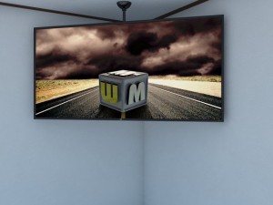 lcd big screen max 2011 3D 모델