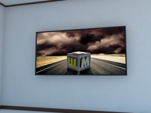 lcd big screen max 2011 3D Model