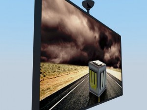 lcd big screen max 2011 3D Model