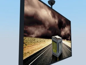 lcd big screen max 2011 3D Model