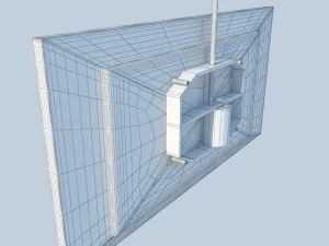 lcd big screen max 2011 3D Model