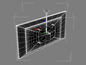 lcd big screen max 2011 3D Model