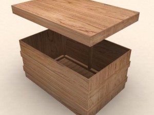 wooden case Modelo 3D