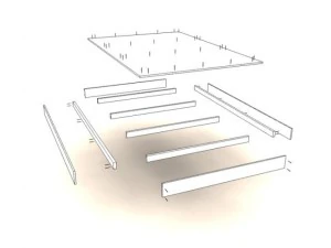wooden case 3D Model