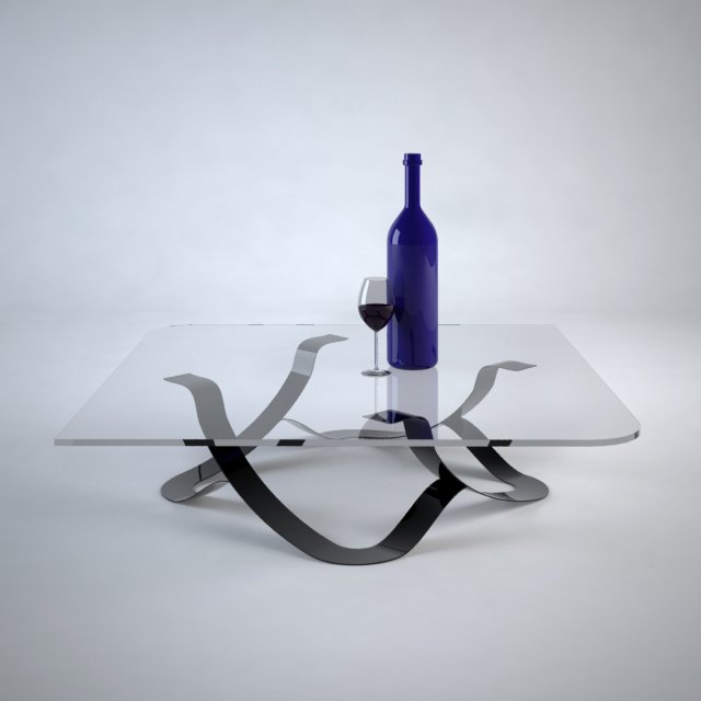 coffe table max 2011 3D Model .c4d .max .obj .3ds .fbx .stl .blend 