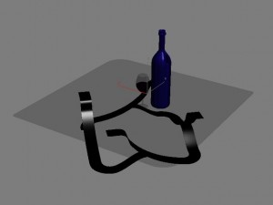 coffe table max 2011 3D Model