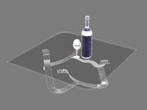 coffe table max 2011 3D Model