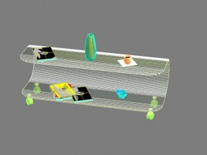 coffee table 2 max 2011 Model 3D